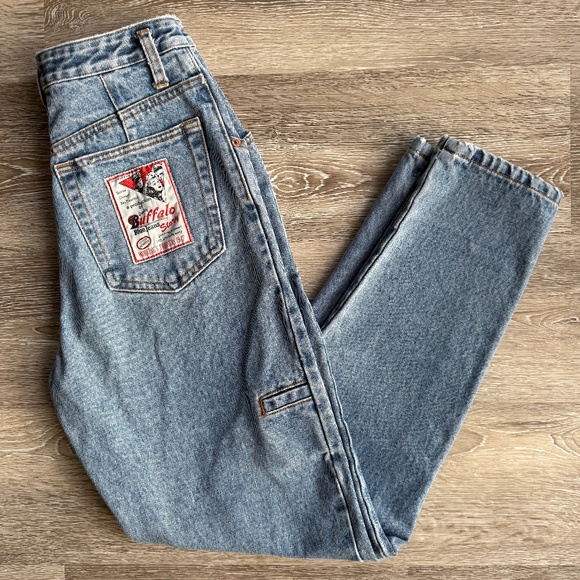 Rare Vintage 90s High waisted Buffalo Jeans - Picture 1 of 13